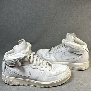 Nike Air Force 1 Mid ‘07 Triple White CW2289-111 Men’s 9